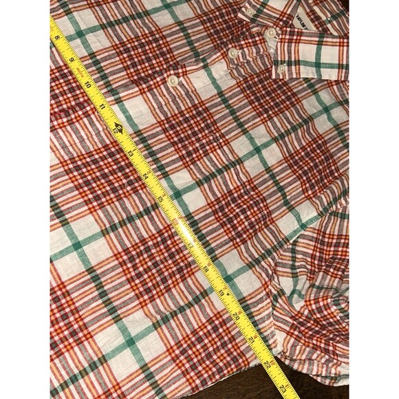 Taylor Stitch The Jack In Red Vintage Long Sleeve Button Down Shirt Size 40 - Picture 3 of 6